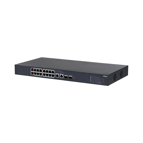 Switch PoE Cloud 18 port với 16 port PoE Dahua DH-CS4218-16ET-135