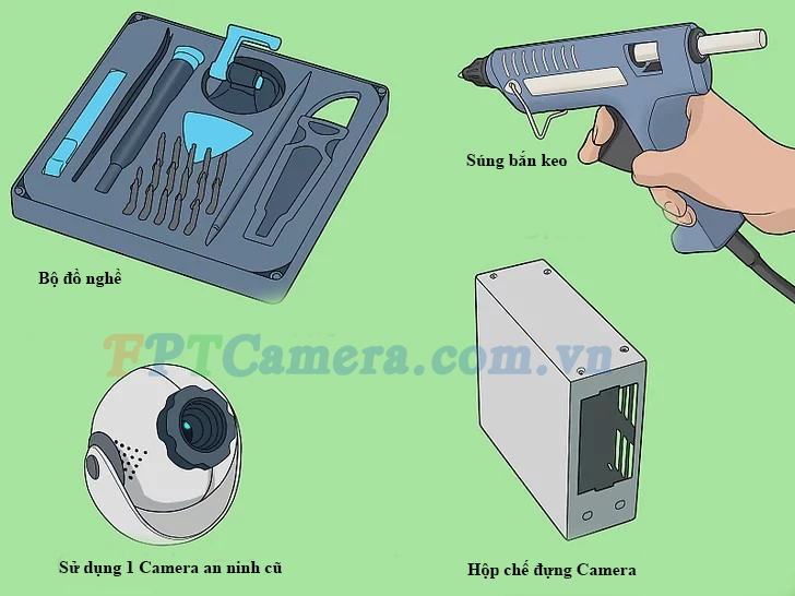 Tự thiết kế một camera ngụy trang bằng cách sử dụng camera cũ hoặc mới