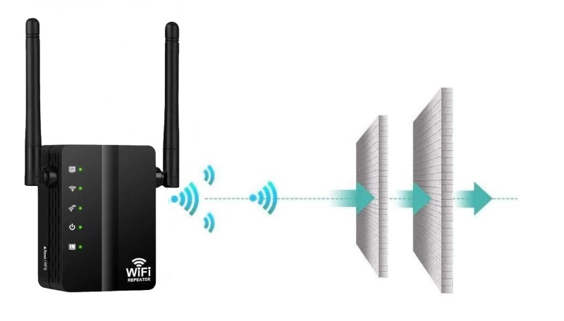 khả năng phát song Wifi xuyên tường, giúp bạn vẫn sử dụng được thiết bị phát sóng này để tăng cường sóng Wifi trong nhà bạn.